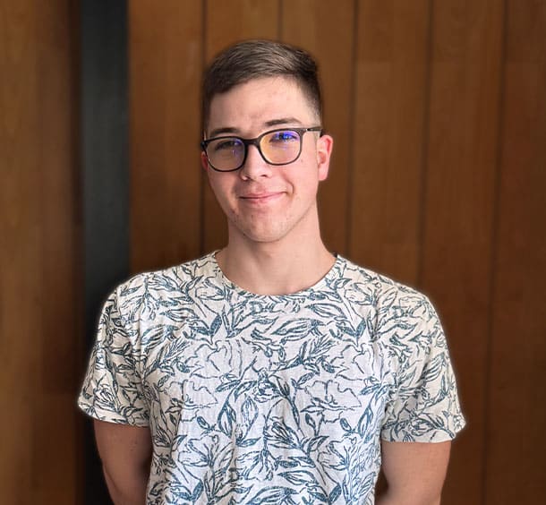 Portrait d'Evan, développeur web