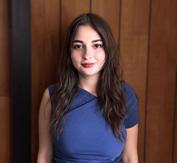 Portrait de Francesca, développeuse web et mobile chez Interactive Layer