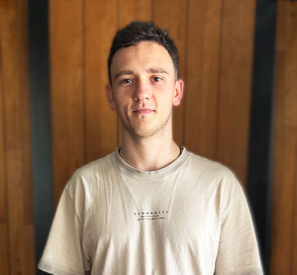 Portrait d'Ihor, développeur web