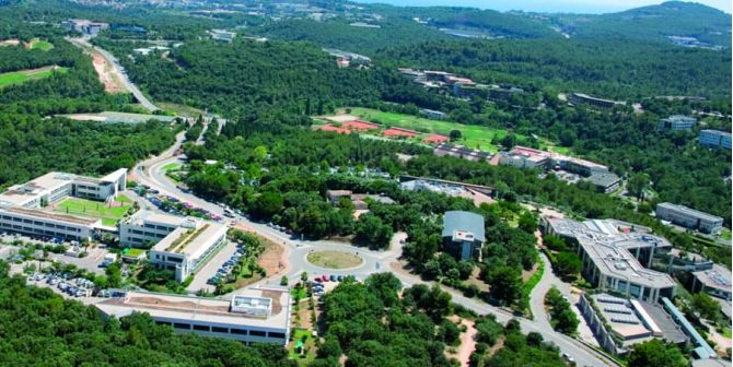 Vue aérienne de Sophia Antipolis